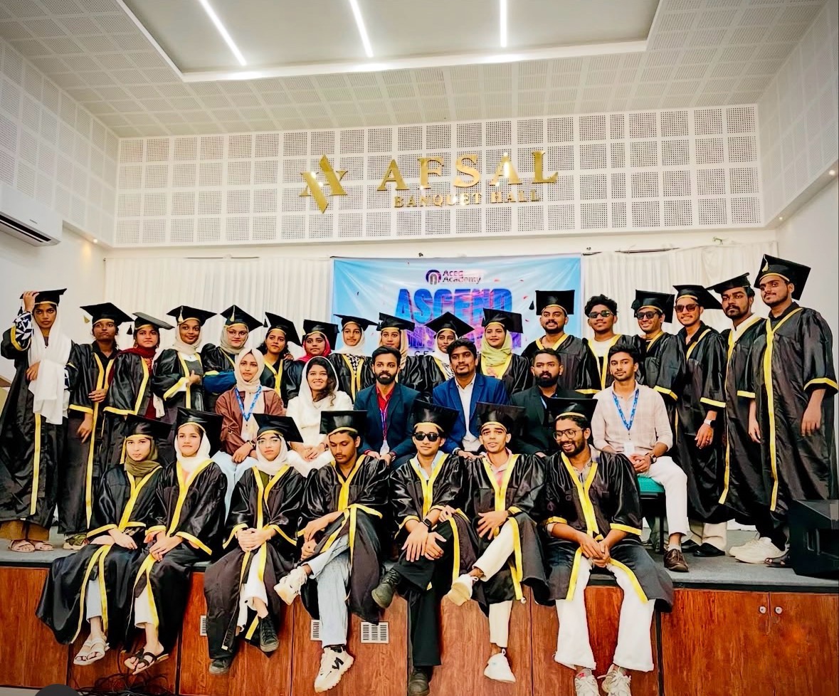 Aced Academy students at their convocation